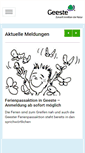 Mobile Screenshot of geeste.de